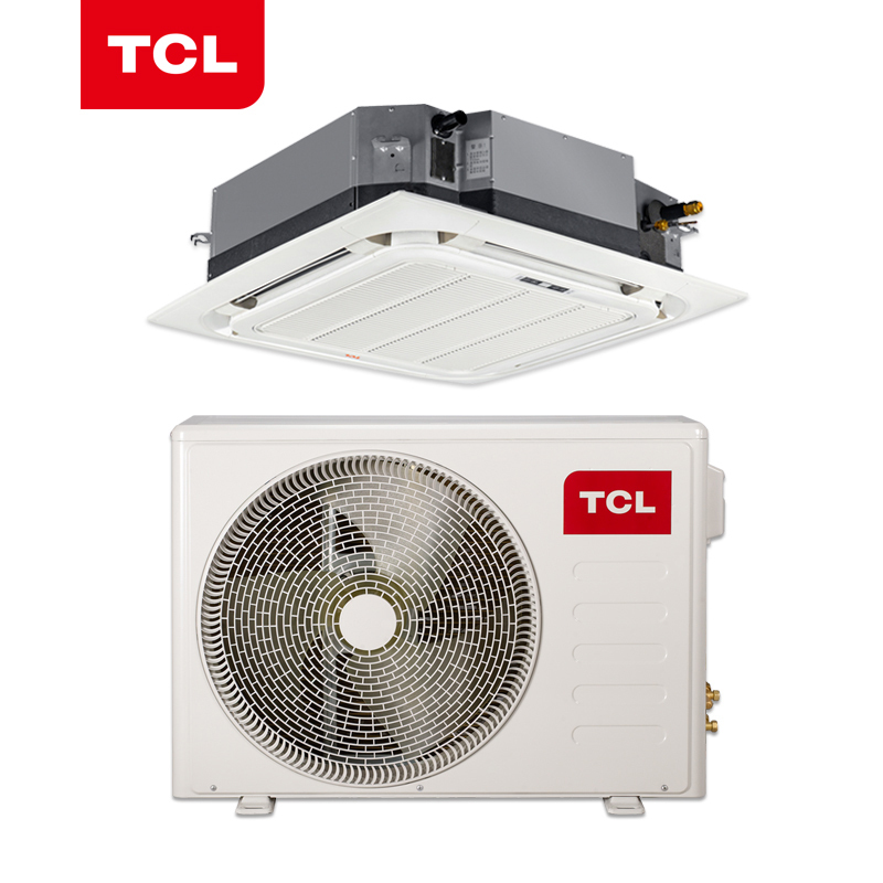 TCL 中央空调 一拖一 吸顶空调 吊顶 天花机 6年包修 3匹冷暖380V适用30-55㎡ KFRD-72Q8W