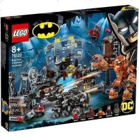 LEGO乐高 超级英雄系列76122 泥脸侵袭蝙蝠洞 拼插积木玩具