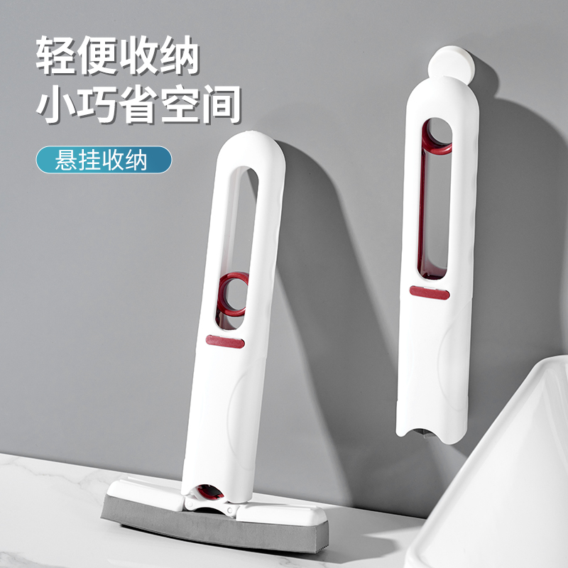 [补贴10%]多功能桌面懒人迷你小拖把手持免手洗海绵吸水卫生间厕所厨房家务高清大图