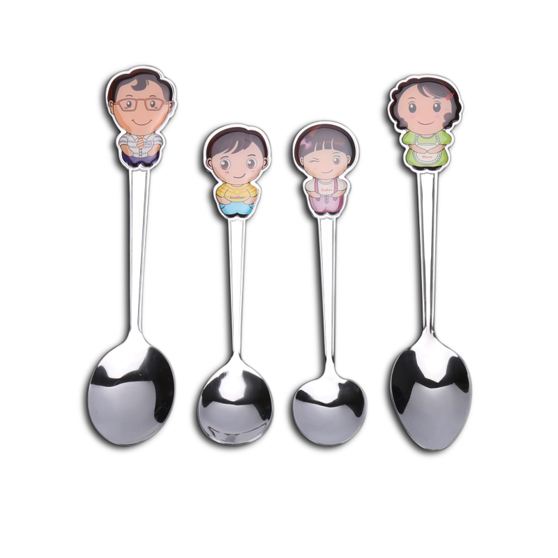 吉祥三宝不锈钢餐具组合 2件组 3件组 4件组