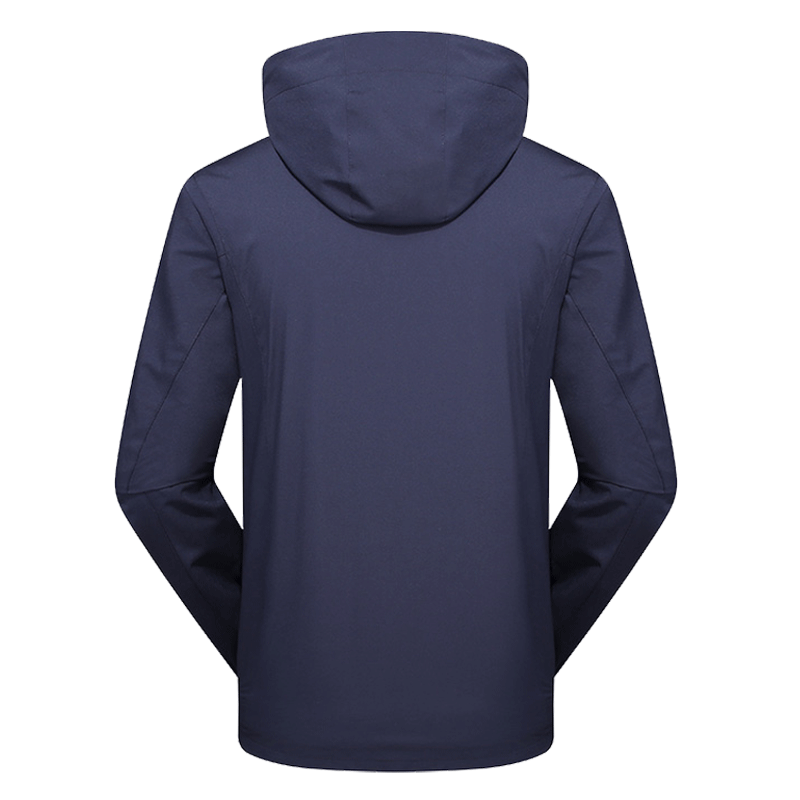 虎豹(HUBAO) 羽绒服冲锋衣 男女款三合一两件套(银狐绒内胆藏蓝色/珊瑚红HBC-2020W-01(女)(单位:件)