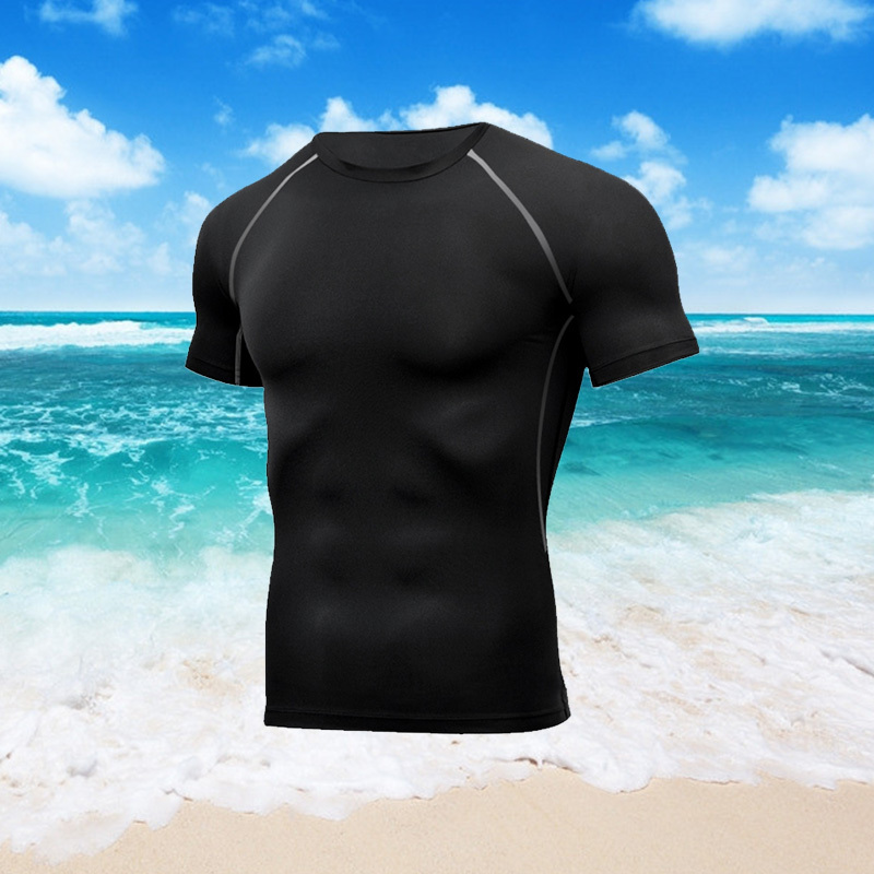 泳衣男游泳衣长袖上衣男士防尴尬泳裤潜水服男生装备泳装套装