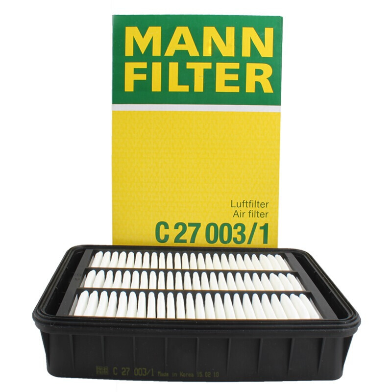 曼牌(MANN)空气滤C27003/1适配12-13款C4/翼神/劲炫ASX/欧蓝德EX/劲界