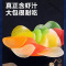 虾片自己炸500克彩色龙虾片儿童怀旧网红膨化休闲零食小吃点心