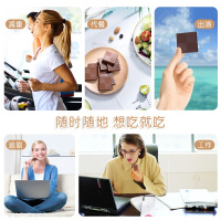 萝西（loncy）离糖纯可可脂纯黑巧克力生酮高纤低碳健身代糖 丝滑牛奶