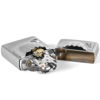zippo 之宝 芝宝 打火机 美国原装防风燃油打火机 欧版 开盖惊喜恐龙蛋 珍藏版 礼盒套装