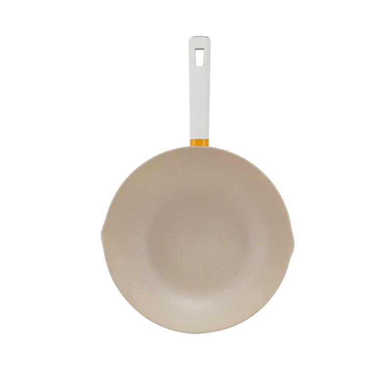 德世朗(DESLON) 银月麦饭石不粘炒锅30cm DFS-C952高清大图