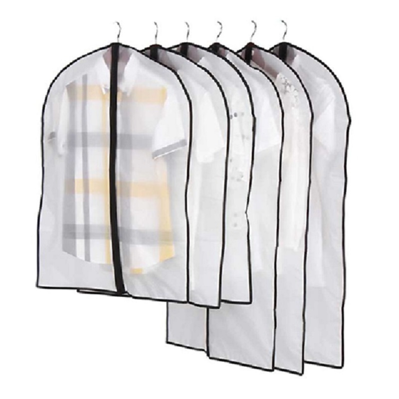 10个装透明挂衣袋衣物防尘罩大衣防尘袋西装袋子衣服套衣罩防尘套