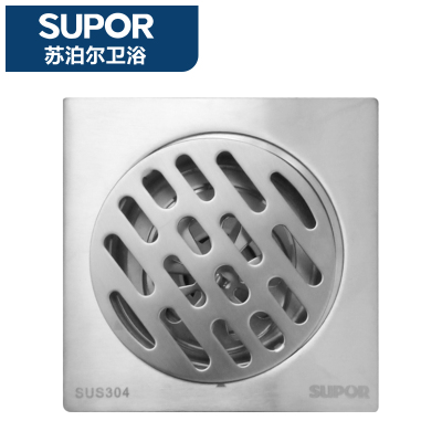苏泊尔(SUPOR)卫浴304不锈钢洗衣机卫生间淋浴室防臭地漏5100T4-11-LS