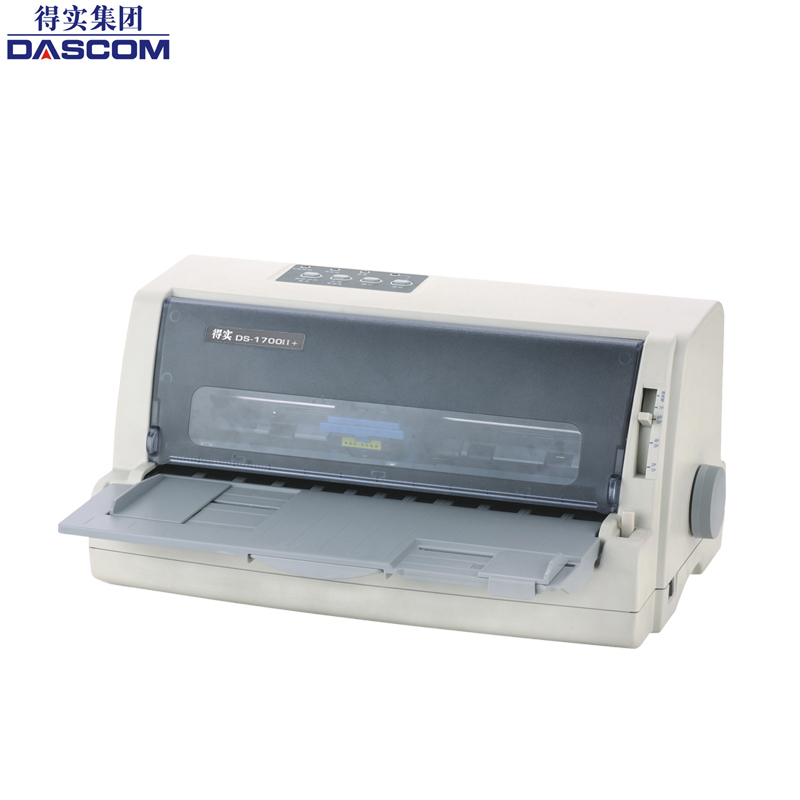 得实(DASCOM) DS-1700II+ 24针82列平推票据打印机 高性能针式打印机