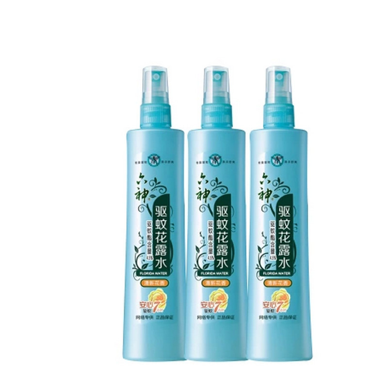 六神 喷雾驱蚊花露水 冰莲香型 180ml