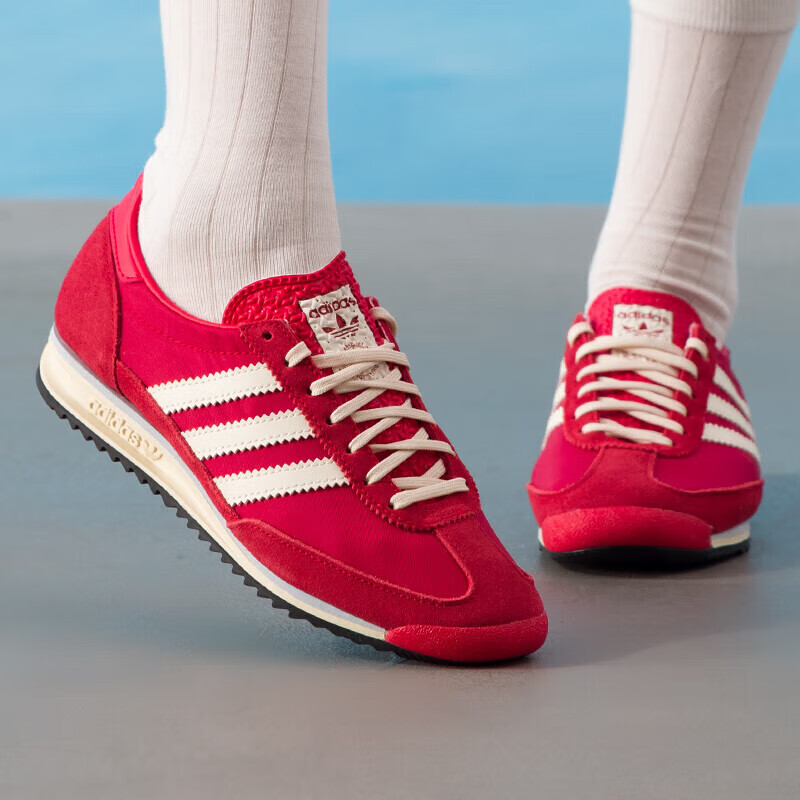 阿迪达斯（adidas）三叶草女鞋新款时尚复古运动鞋户外潮流轻便低帮休闲鞋IE3475 ZP高清大图