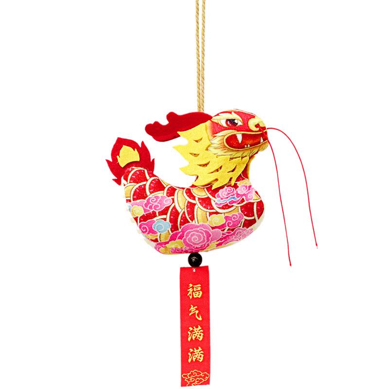 端午节龙舟香包艾草香囊礼品随身平安符挂件汉服搭配挂饰-蓝色龙舟;other--图片