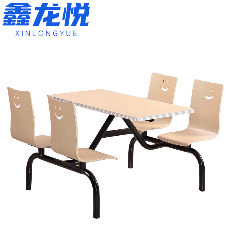 鑫龙悦连体餐桌120*60cm张高清大图