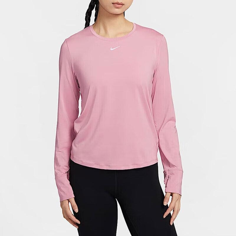 耐克(NIKE)长袖T恤女装新款运动服休闲圆领套头衫FN2802-699 C