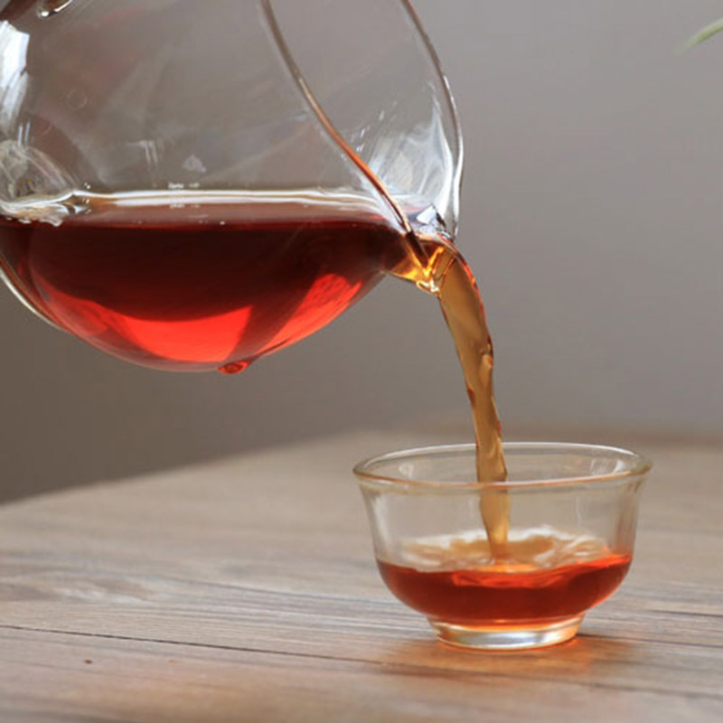 茗纳百川 茶叶 云南普洱茶熟茶 勐海七子饼茶饼茶浓香勐海老料 茗茶 醇香贡357克/片