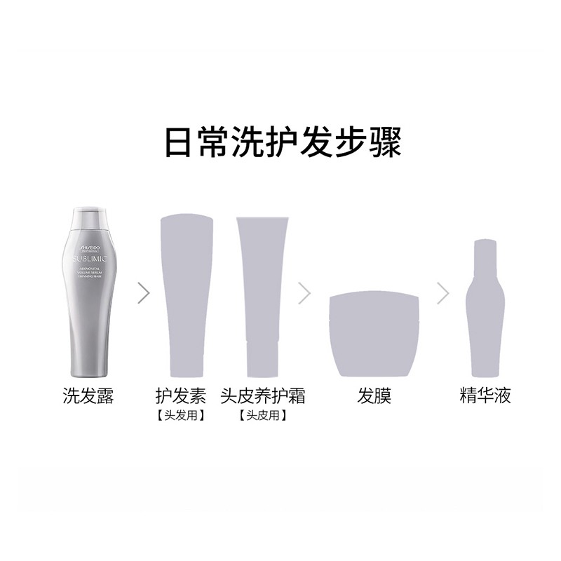 资生堂 护发素 芯护理道 头皮生机系列护发素500g高清大图
