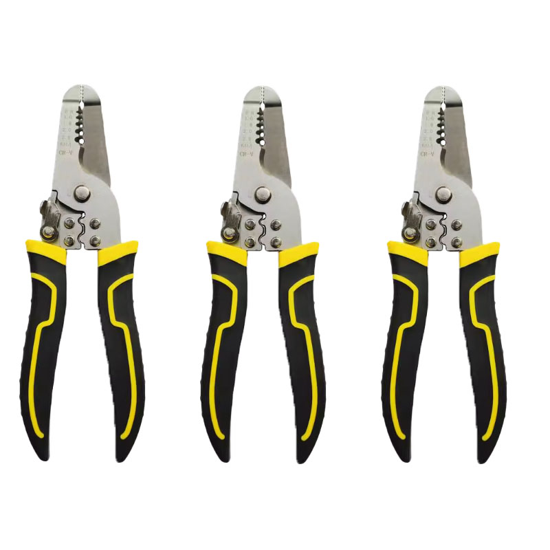 立伟铁牛不锈钢剥线钳7寸/把高清大图