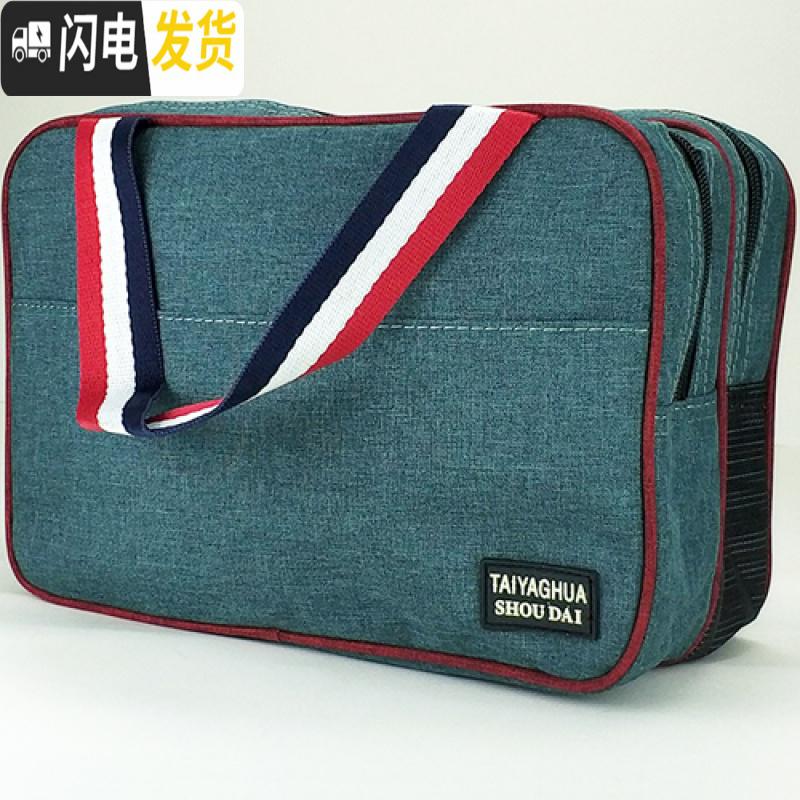 三维工匠干湿分离浴兜洗漱防水防冻洗澡包大容量健身包化妆包浴包男女收纳收纳包高清大图