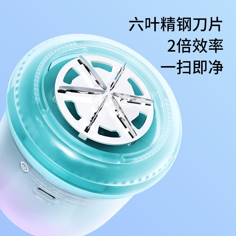 飞科(FLYCO)毛球修剪器FR5271家用充电式衣物打毛机器剃刮去打除毛球去球器 1小时快充幻彩高清大图