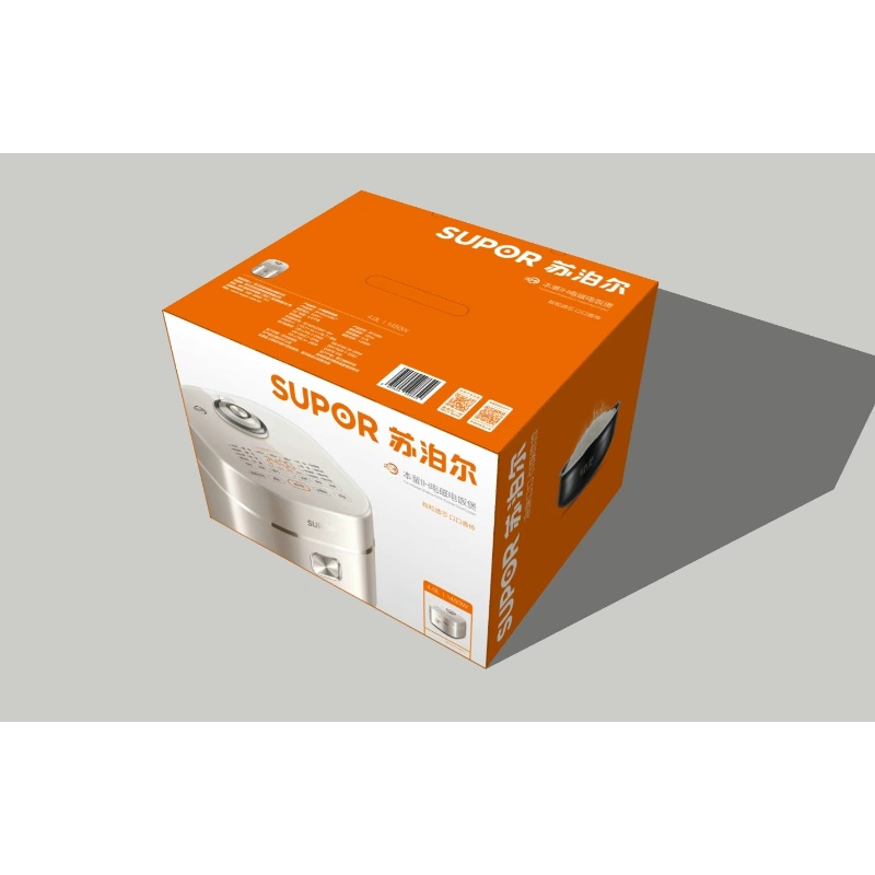 苏泊尔(SUPOR)远红外系列电饭煲4升1-8人本釜内胆360°IH环流加热 柴火饭智能家用微压多功能电饭锅SF40HC高清大图