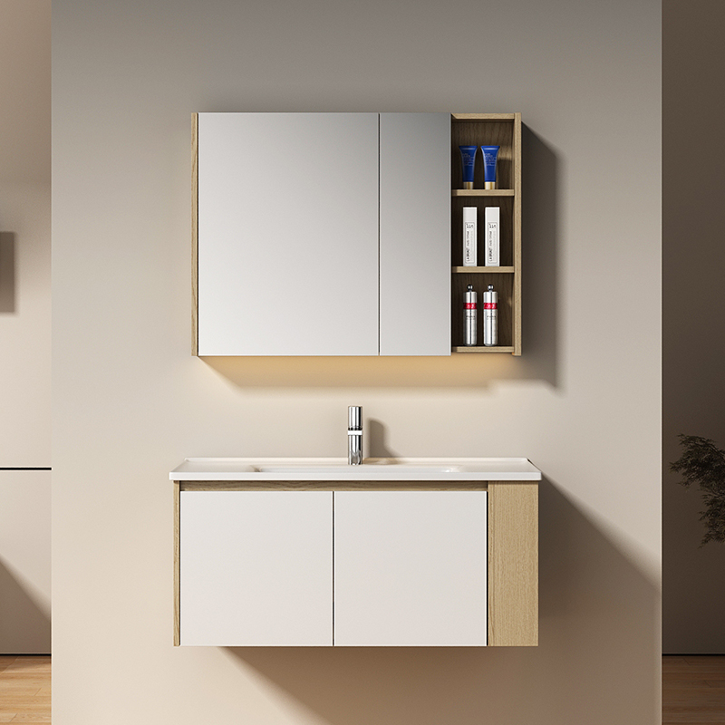 y0009浴室柜轻奢陶瓷盆浴室柜组合现代简约洗手脸盆卫浴卫生间洗漱台