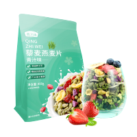 燕之坊藜麦燕麦片400g青汁味水果冻干燕麦片即食营养早餐代餐