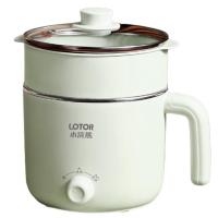 LOTOR 电煮锅XHX-A28多用途锅304内胆电煮锅迷你单人电热杯 1-2人学生宿舍小煮锅 电火锅 泡面电锅