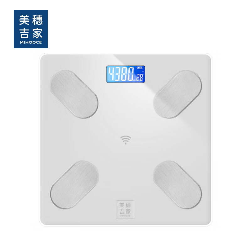 美穗吉家 蓝牙体脂秤 (USB充电款)高清大图
