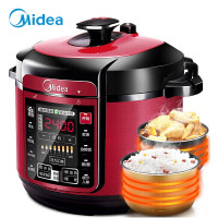 美的(Midea)MY-QC50A5电压力锅5升双胆电高压锅一键排气七段调压开盖收汁