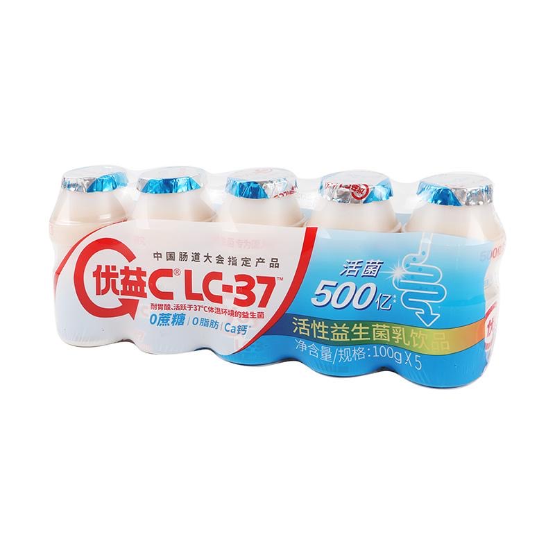 蒙牛优益C乳酸菌饮料 0糖100mL*20瓶高清大图