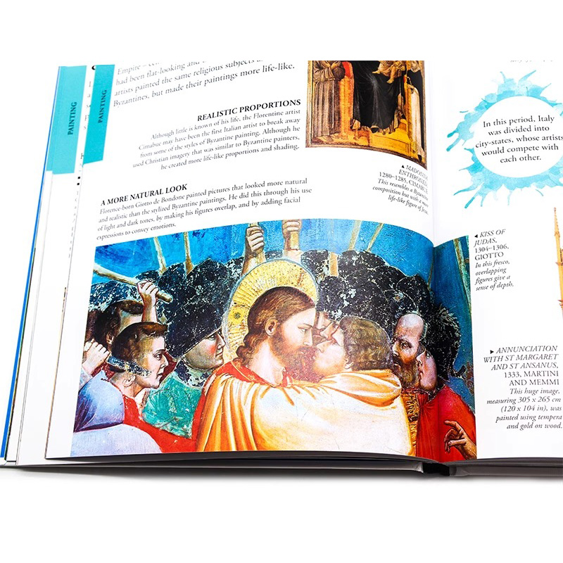 DK人体图解儿童百科(新版) [正版]DK儿童百科全书艺术英文原版 Art A Children’s Encyclo高清大图