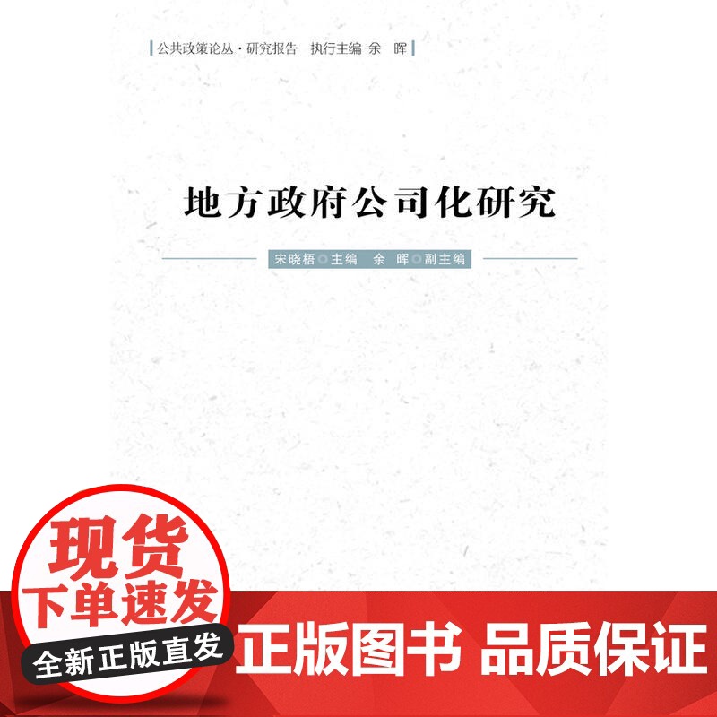 地方政府公司化研究高清大图