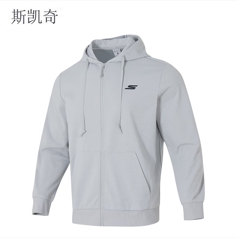 斯凯奇 男女同款针织夹克 P225U132-02VPXXL 件高清大图