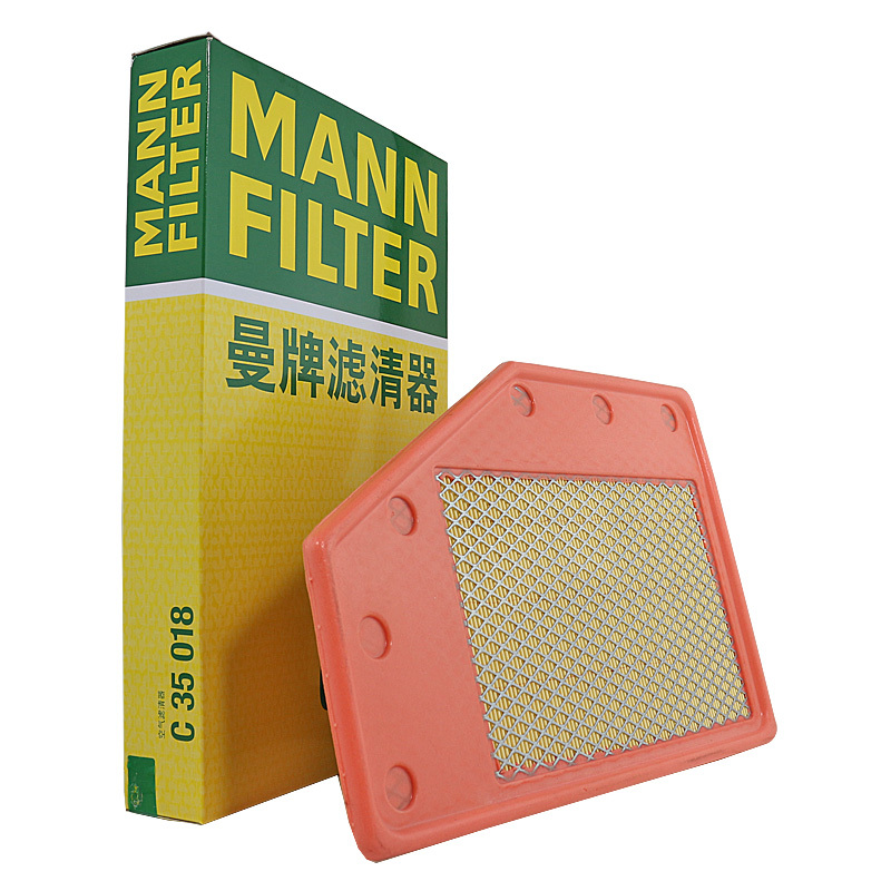 曼牌(MANN)空气滤C35018适配16-17款君越1.5T/1.8L/16-17款迈锐宝XL/530H 1.8