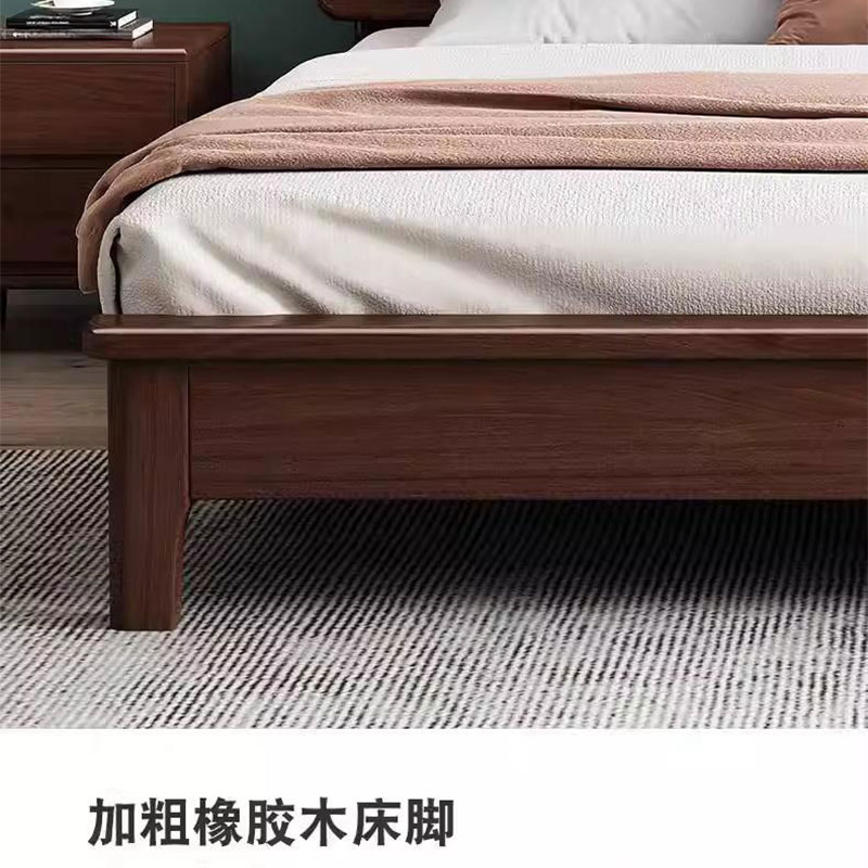 宜掌柜 床 1.8米+床头柜套高清大图