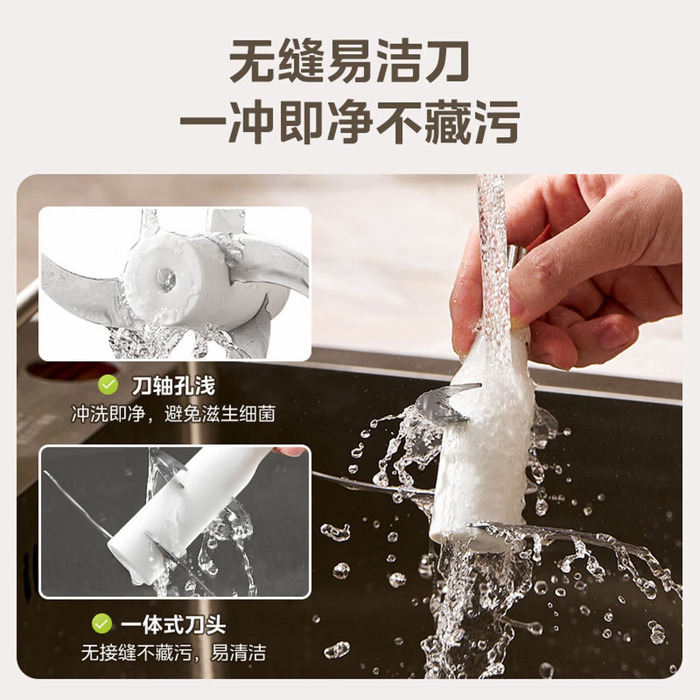 美的(Midea)绞肉机家用绞馅机 碎肉机 电动多功能料理搅拌机饺子肉馅辅食机 蒜蓉机 搅肉机 MJ-JC012 ...高清大图