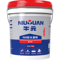 牛元（NIU YUAN） k88防水涂料厨房卫生间防水防霉 室内室外渗水 内墙外墙通用型5kg