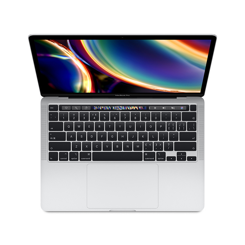 2020款 Apple MacBook Pro 13.3英寸 笔记本电脑 i5 1.4GHz 8GB 256GB 有触控栏 银色 MXK62CH/A