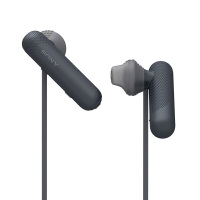 索尼（SONY）WI-SP500 无线蓝牙耳机 时尚运动风格 防水 黑色