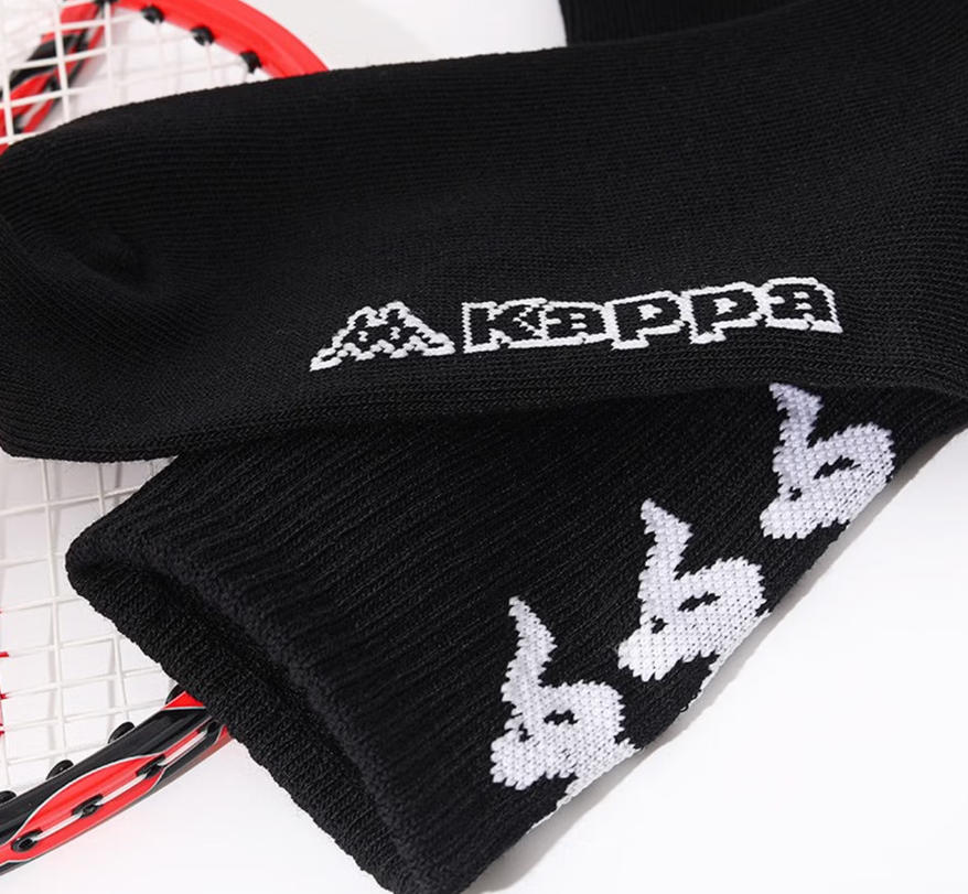 Kappa经典运动袜(3双装)K0BZ8WG02L高清大图