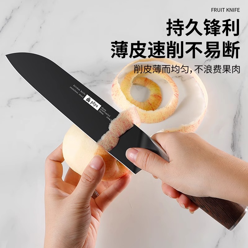 黑面木柄刀具1高清大图