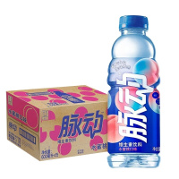 脉动桃子味600ml*15瓶整箱夏季清凉维生素运动功能饮料
