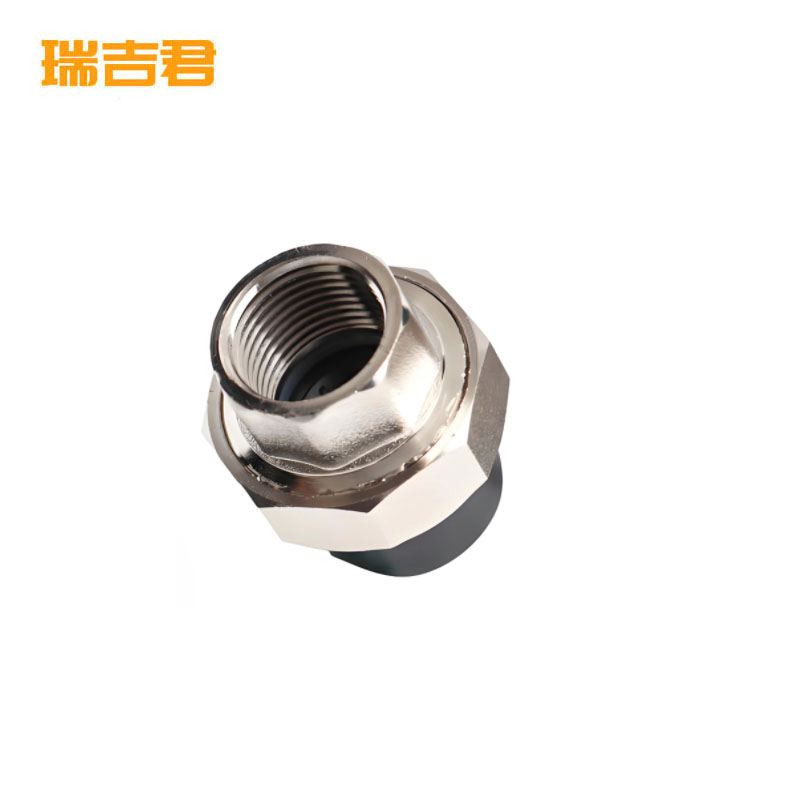 瑞吉君 PE内丝活接 20*4分(1/2)个高清大图