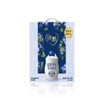 纯甄蓝莓果粒风味酸奶康美笑脸包200g×10包