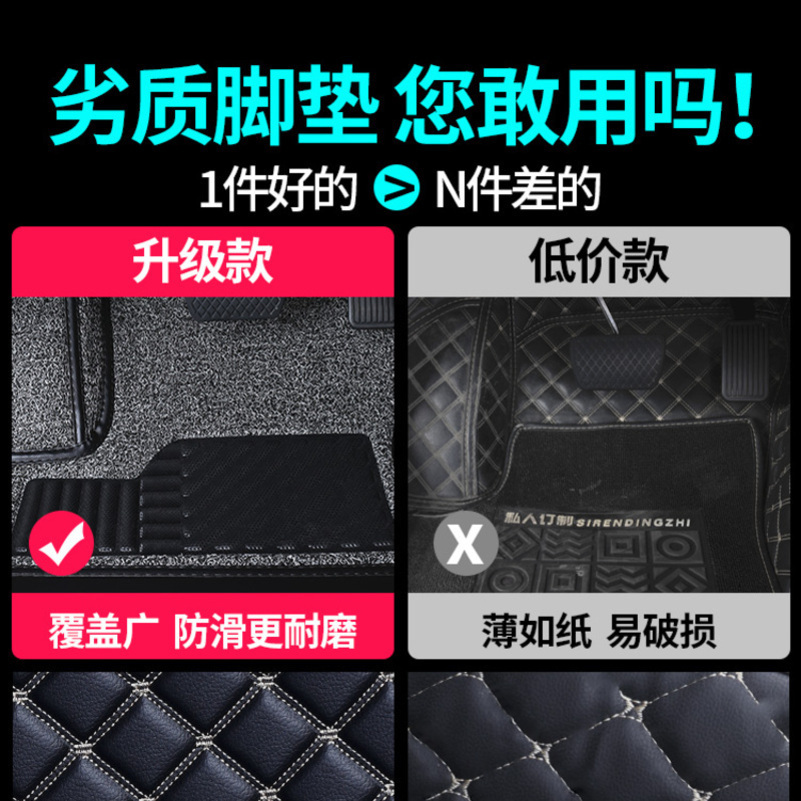[补贴10%]2022款本田艾力绅汽车脚垫全包围2019款艾力绅混动汽车地垫高清大图