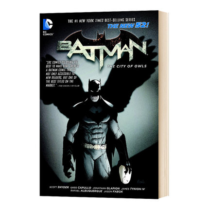 蝙蝠侠2 猫头鹰之城 [正版]蝙蝠侠6 墓地转移 英文原版 Batman Vol. 6 Graveyard Shift高清大图