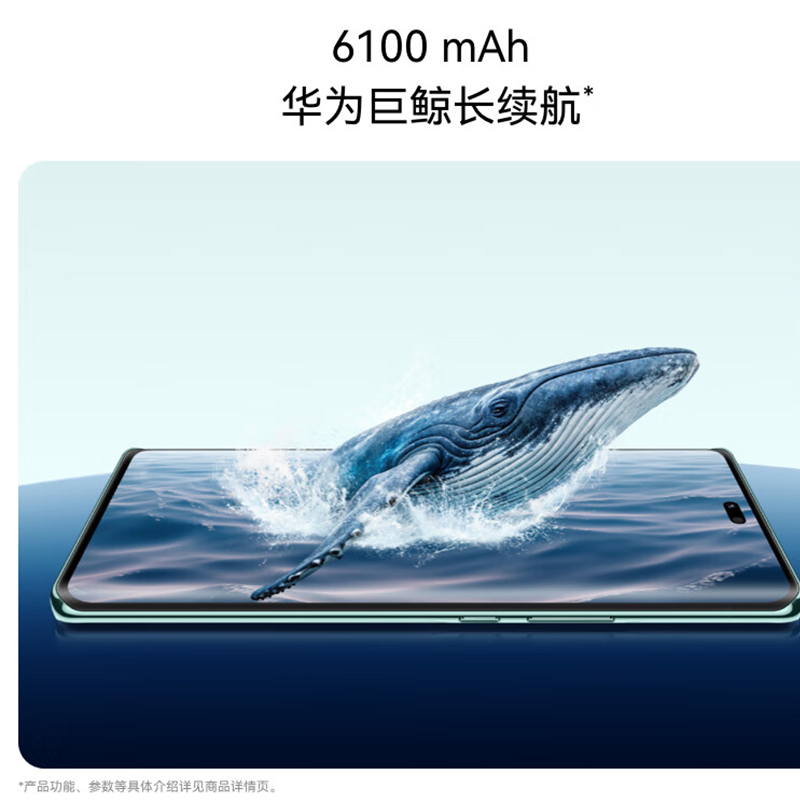 华为畅享 70X 256GB 湖光青 手机巨鲸长续航 双曲护眼屏 五星超耐摔 鸿蒙曲面屏手机高清大图
