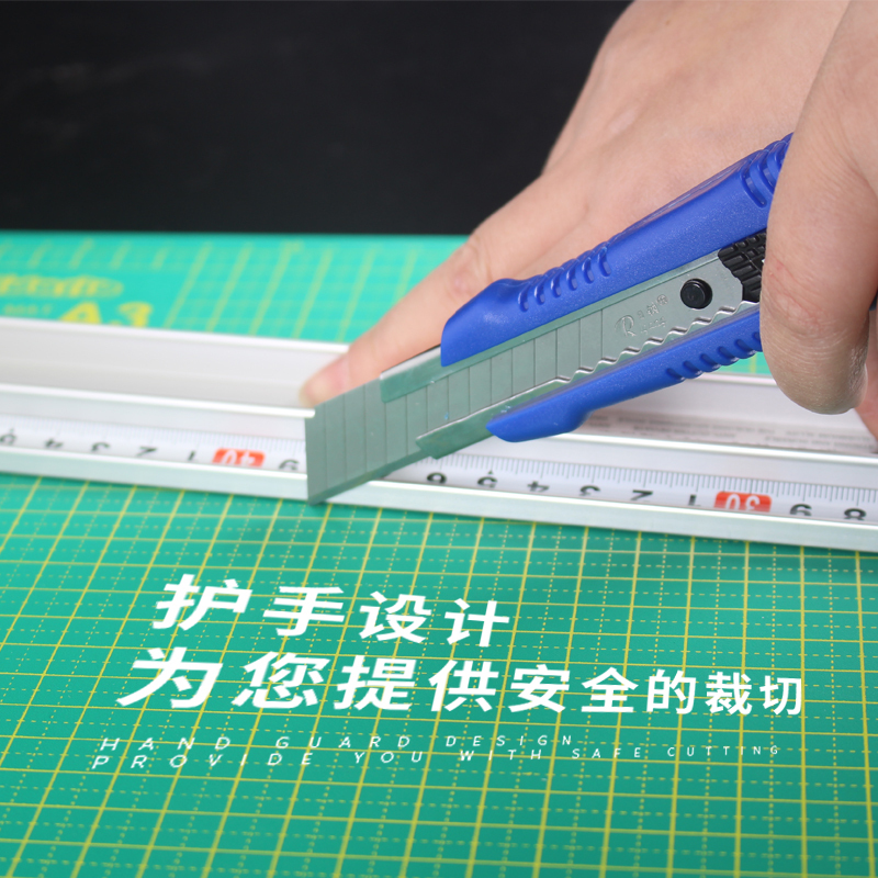 铝合金广告尺防护尺护手切割尺写真kt板裁切美工尺划软玻璃T型尺丁字尺t形工具皮革直角尺(T字形)70厘米
