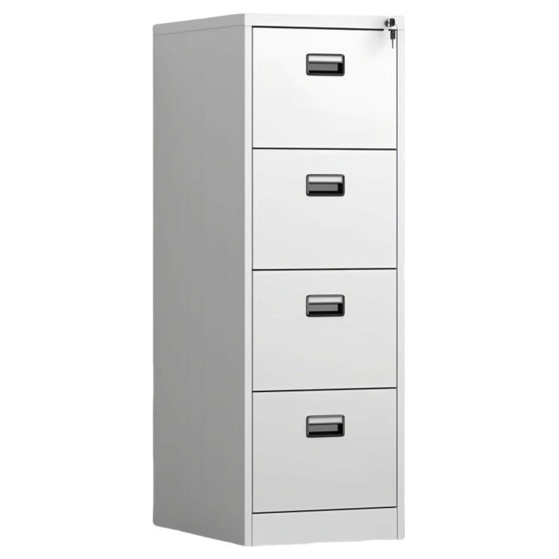 珂洋 A4抽屉柜 四斗(灰白色) 台高清大图